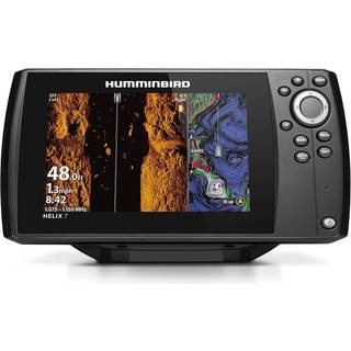 Plotter Humminbird HELIX 7 CHIRP MSI GPS G4, 7" + ekkolodstransducer (CHIRP, DownScan, SideScan, Live)
