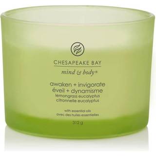 Chesapeake Bay Mind & Body Awakenen Invigorate Lemongrass Eucalyptus Duftlys 312 gr.