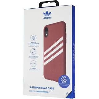 Adidas Gazelle Case kompatibel til iPhone XR Pink/White