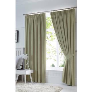 Fusion Dijon Blackout & termisk isoleret 100% bomuldsgardiner168x183cm