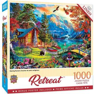 Stigende solnedgang 1000 pc