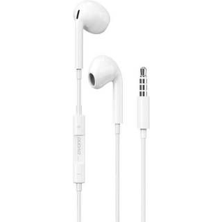 Dudao In-Ear Headset med 3,5 mm stik - Hvid