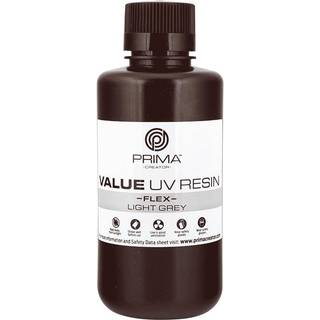 PrimaCreator Value Flex UV Resin - 500 ml - Lysegrå