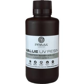 Prima PrimaCreator Value Water Washable UV Resin - 500ml - Lysegrå 7340002117690