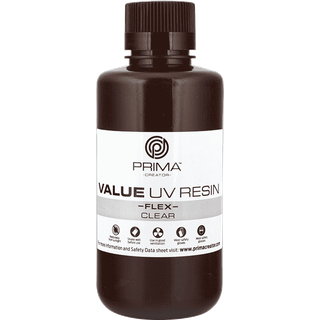 PrimaCreator Value Flex UV Resin - 500 ml - Klar