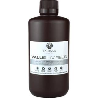 PrimaCreator Value Vand Vaskbart UV Resin - 1000 ml - Kromatisk Sølv