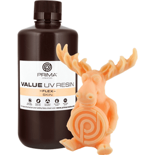 PrimaCreator Value Flex UV Resin - 1000 ml - Hudfarvet