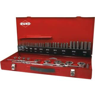 RUKO gevindskærersæt 3-20 MM (A245040)