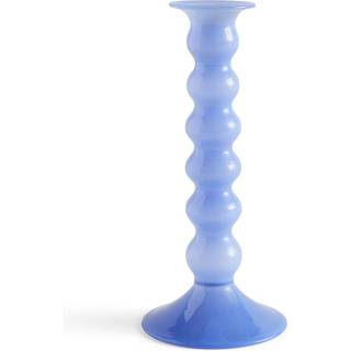 Wavy lysestage, jade light blue, Ø9,5, large