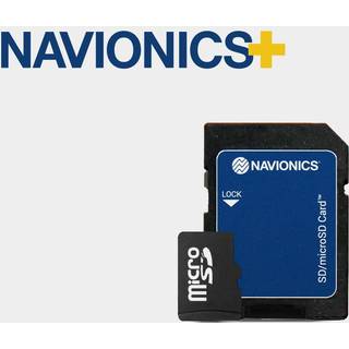 Elektronisk søkort Navionics Nav+ Small/Regular, forprogrammeret uden område (MicroSD/SD)