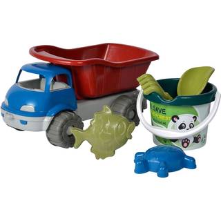 Androni Bucket set with Dump Truck Recycled Plastic 6 pcs