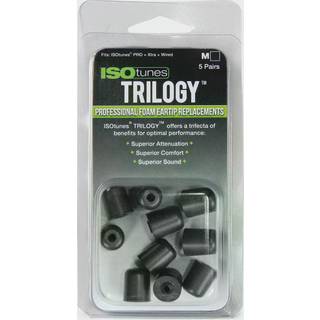 ISOtunes Trilogy Foam Replacement Eartips (5 Pair Pack) Mixed, M