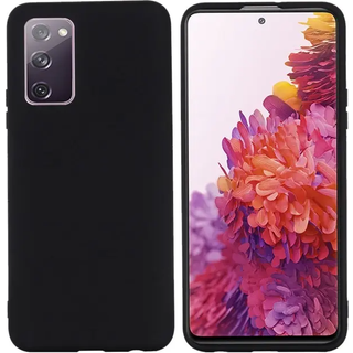SiGN Liquid Silicone Cover til Samsung Galaxy S20 FE - Sort