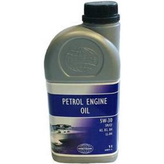 Fuldsyntetisk olie til 4-takt inden- &amp; påhængsmotorer Orbitrade Petrol Engine Oil 5W-30, til benzinmotorer, ACEA A3/B3 &amp; API CF/SM, 1 liter