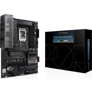 ASUS ProArt B760-CREATOR D4 Bundkort - Intel B760 - Intel LGA1700 socket - DDR4 RAM - ATX
