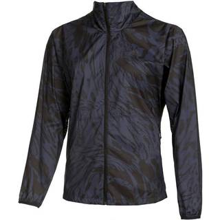 adidas Fast All Over Print Running Jacket Women - Blue, Size S - blue