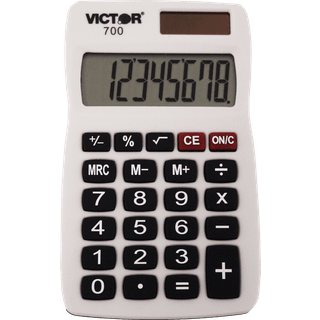 VICTOR 700 8-cifret lommeregner Calculator 8dgt Hdheld WE (Pack of20)
