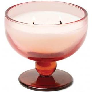 Paddywax Candle Glass Goblet Rose/red - Duftlys
