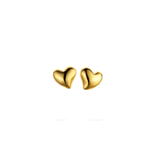 Spirit Icons Heart Forgyldt Sølv Ørestikker S40002