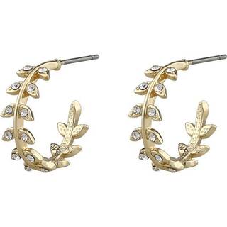 SNÖ of Sweden Minna Small Earring Gold/Clear 15mm