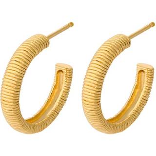Pernille Corydon Small Twisted øreringe - e232-gp