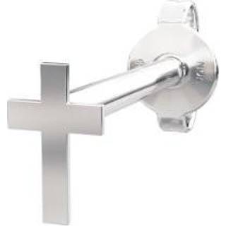 Piercing smykke - PIERCE52 ørestik kors i sølv