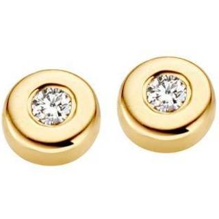 Spirit Icons Belle Ørestikker i 14 Karat Guld med Brillanter 0,02 Carat W/VS