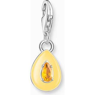 Thomas Sabo 1919-496-8 Charm-Anhänger Orangefarbener Tropfen