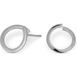 Twisted Flat Sterling Sølv Ørestikker fra Nordahl Andersen