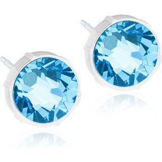 Blomdahl Medical Plastic Bezel 6 mm Aquamarine