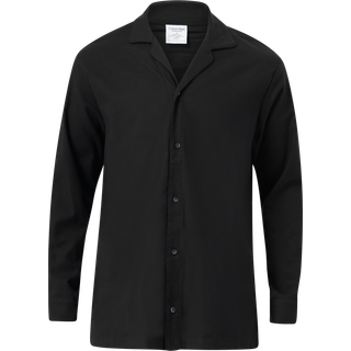 Calvin Klein Flannel Sleep LS Button Down Pyjama - Black - X-Large