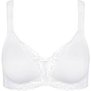 Triumph Modern Lace Cotton Soft Bra - White - B 110 * Kampagne *