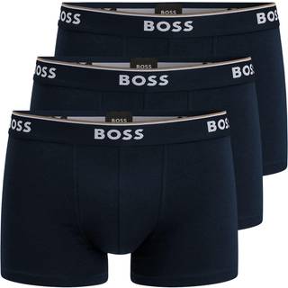 BOSS 6-pak Cotton Stretch Trunks - Black/Blue - Small * Kampagne *