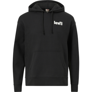 Levi's® Herren Hoodie schwarz unifarben