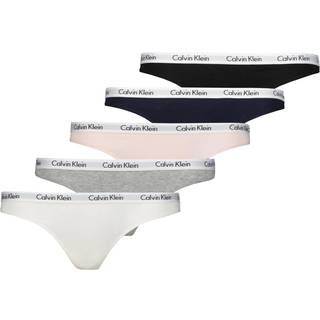 Calvin Klein 5-pak Carousel Cotton Classic Thongs - Mixed - X-Large