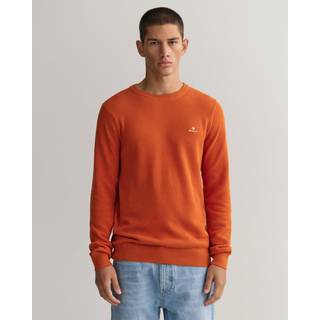 COTTON PIQUE CREW
