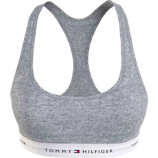 Tommy Hilfiger Uforet bralette bh - Grå - Str. S - Modish.dk