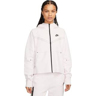 Nike W NSW TCH FLC WR ESSNTL FZ HDY, XL, Lyserød