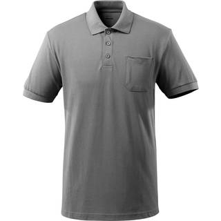 MASCOT CROSSOVER Orgon poloshirt med brystlomme, antracit - M