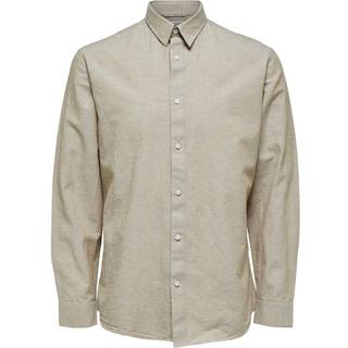 SLHSLIMNEW-LINEN SHIRT LS W NO