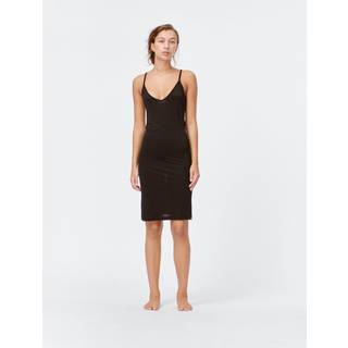 Munthe Sweetheart Slip Dress - Black