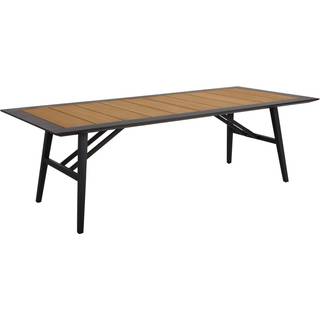 Brafab, Chios Spisebord 100x240 cm Sort/Teak Brafab