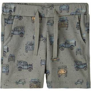 Name It Shorts Forest Fog Print