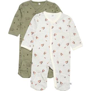 Pippi Børne Natdragt - Deep Lichen Green - 50