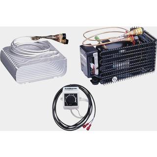 Køleanlæg til indbygning Isotherm Compact Classic 2001, 12V / 24V, luftkølet, passer boks op til 125 liter