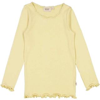 Wheat Yellow Dream T-shirt Rib Lace