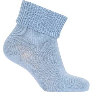 Melton Strømpe med ABS - Faded Denim