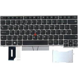 Lenovo Chicony - Bærbar tastatur - til udskiftning - Engelsk - UK - Grå