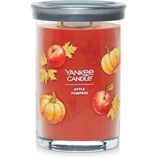 Yankee stearinlys ?ble gr?skar duftende signatur 20 oz stor tumbler 2-wick stearinlys over 60 timers forbr?ndingstid