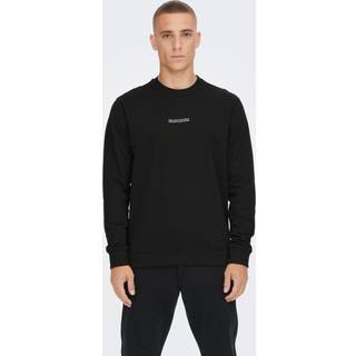 ONLY & SONS CERES CREW NECK Black